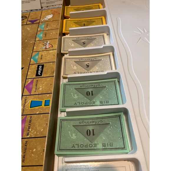 Bibleopoly Board Game Complete Lat For The Sky A Biblical Game of Fun and Faith - Picture 7 of 12